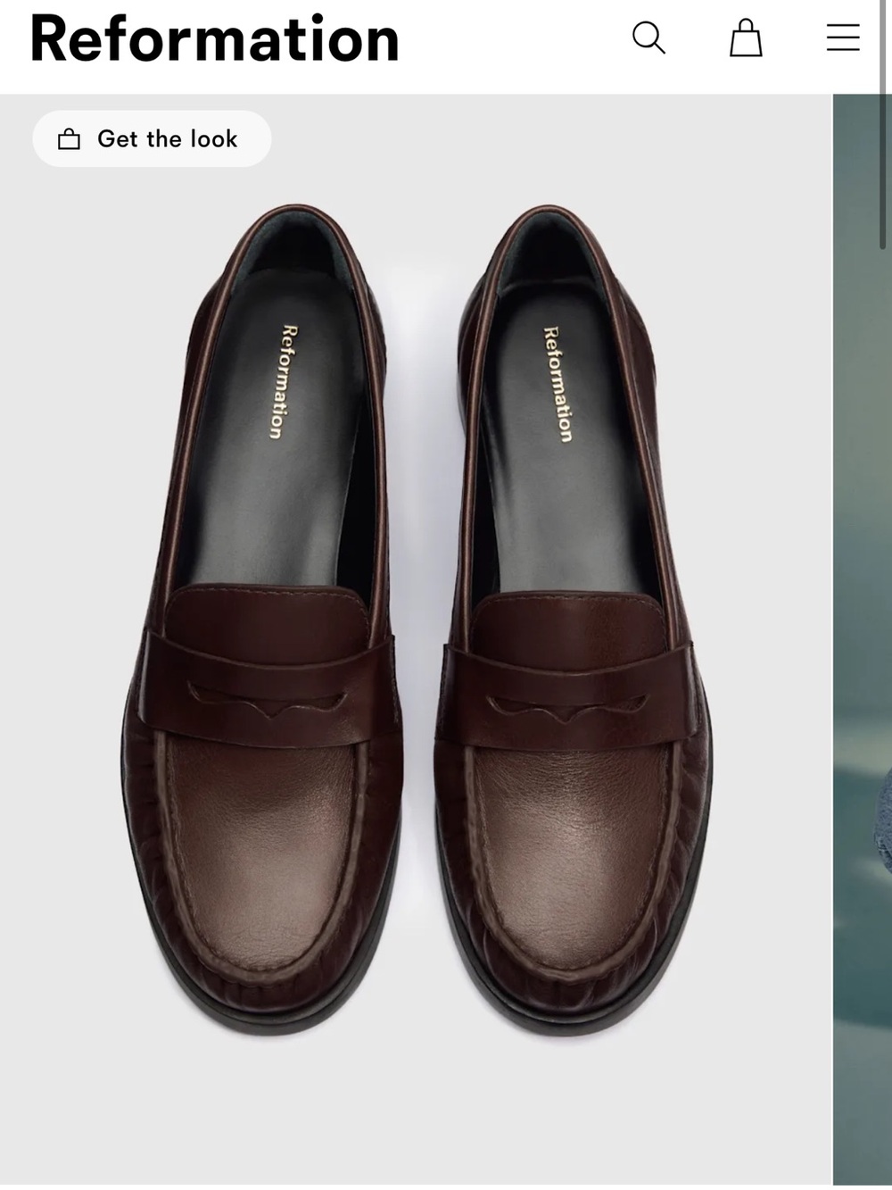 Reformation loafer